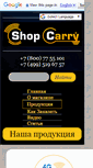 Mobile Screenshot of 3g-modem.shopcarry.ru